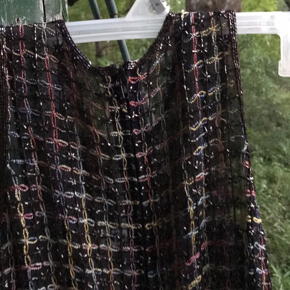 Looks handmade one piece top all beadwork - Picture 4 of 6